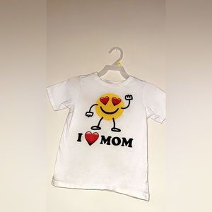 I ❤️ my mom kids shirt